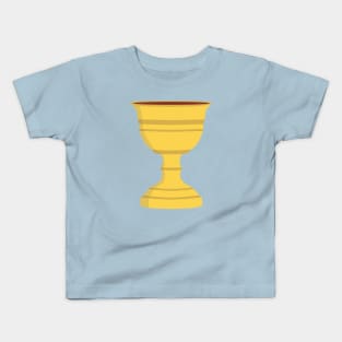 Chalice flat design icon Kids T-Shirt